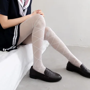 

Lolita Princess WOMEN'S Socks Chinlon Unit Price When Patyhose Cute GIRL'S Leggings Spring Autumn 60D Wholesale Manufacturers