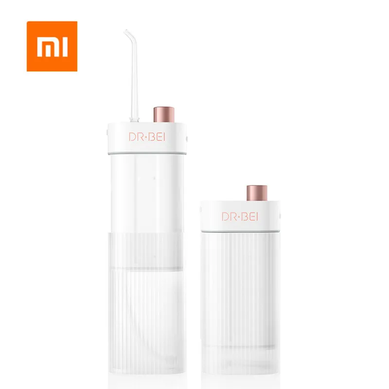 Xiaomi Mijia Dr. Bei портативный ирригатор для полости рта Стоматологический Электрический водный Флоссер водонепроницаемый USB Перезаряжаемый очиститель ротовой полости зубов