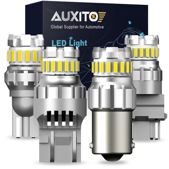

AUXITO 2X P21W 1156 3157 7440 LED Canbus W16W T15 LED Bulb Car Reverse Lights For Peugeot 307 206 308 407 207 3008 2008 406 208