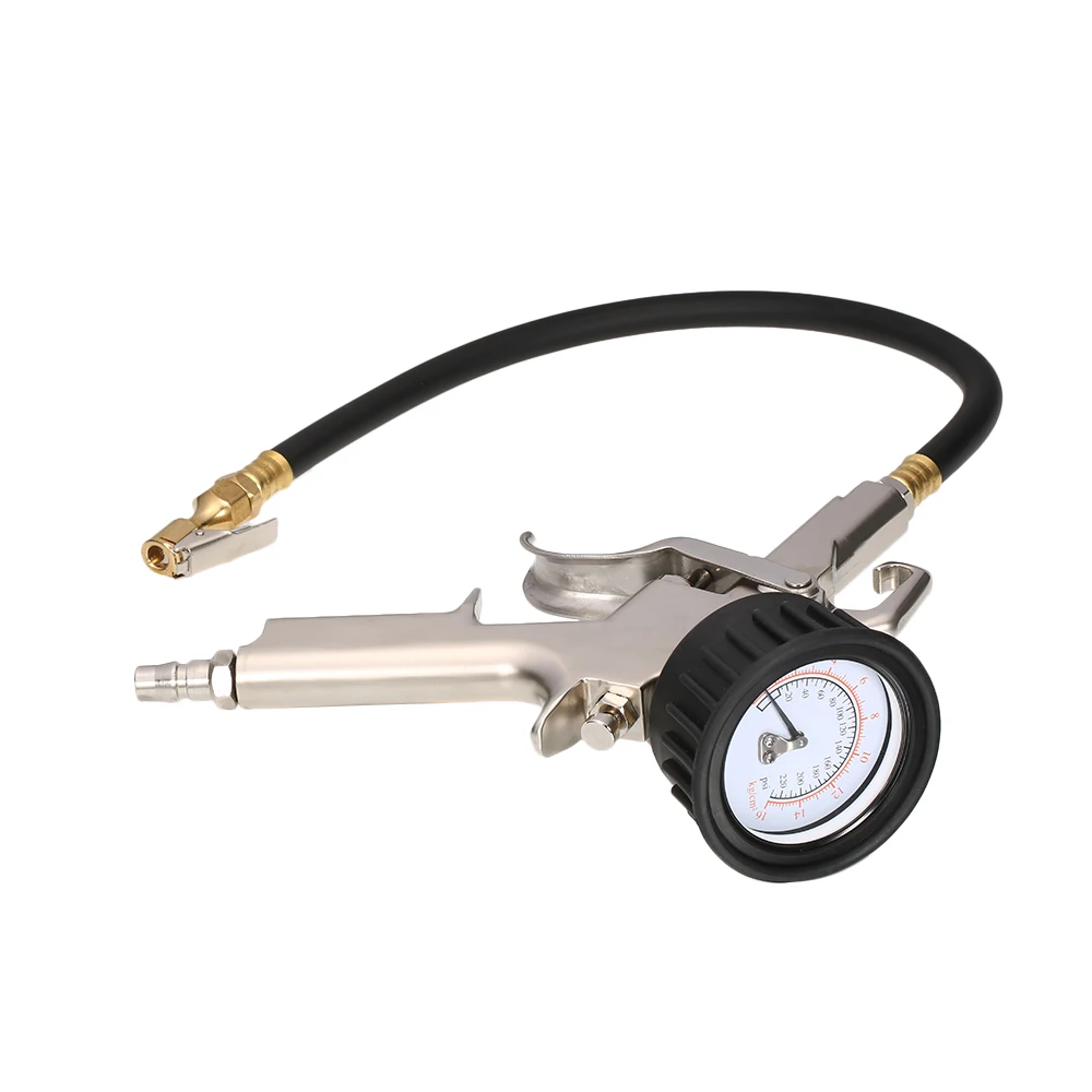 

Car Tire Pressure Gauge Auto Air Gauge Inflatable Gun Tire Pressure Monitoring with Air Inflating Function for most vehicles