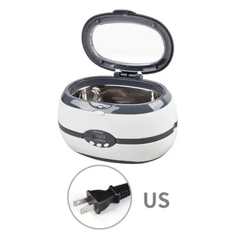

VGT-800 600ml Ultrasonic Cleaner Bath Timer Jewelry Brush Razor Parts Ultrasound Cleaning Machine