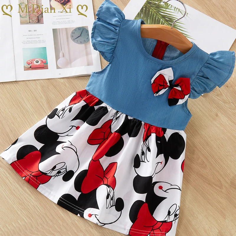 Robe D Ete Pour Bebe Fille Belle Mode Robes Princesse Pour Bebe Ligne A En Coton Vetements Doux Pour Enfants Aliexpress