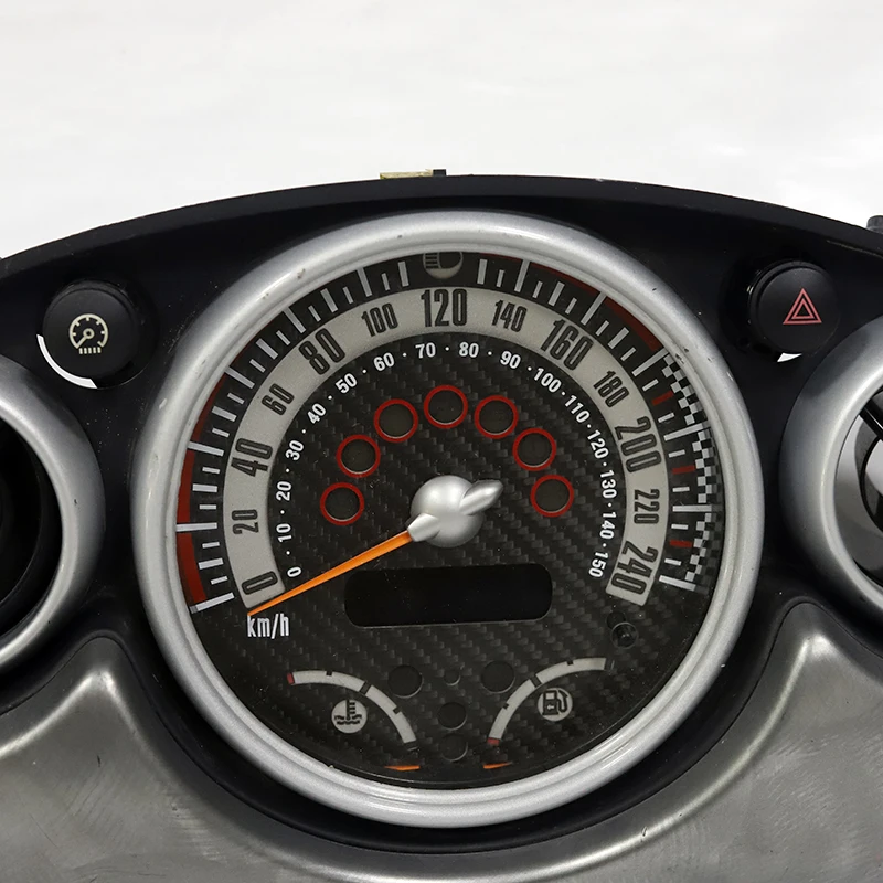 Brand New Carbon Fiber Material Tachometer and Speedmeter Face guage