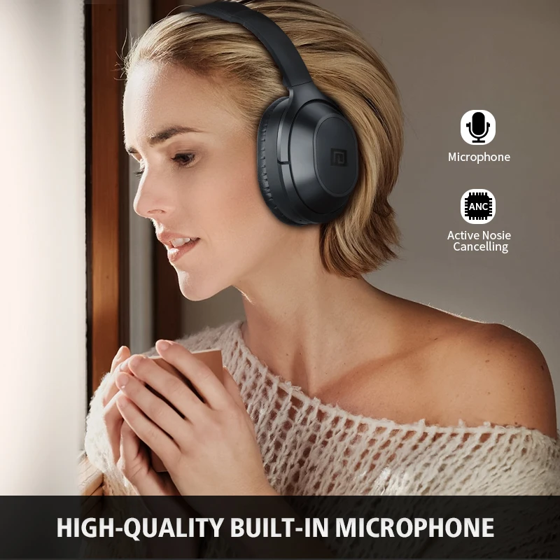 Langsdom BT25Pro Bluetooth наушники с активным шумоподавлением Беспроводные стерео