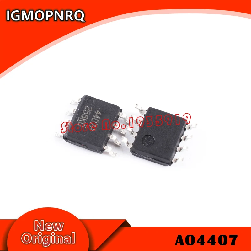 5PCS 4407 AO4407 AO4407A SOP8 P-Channel MOSFET IC Best