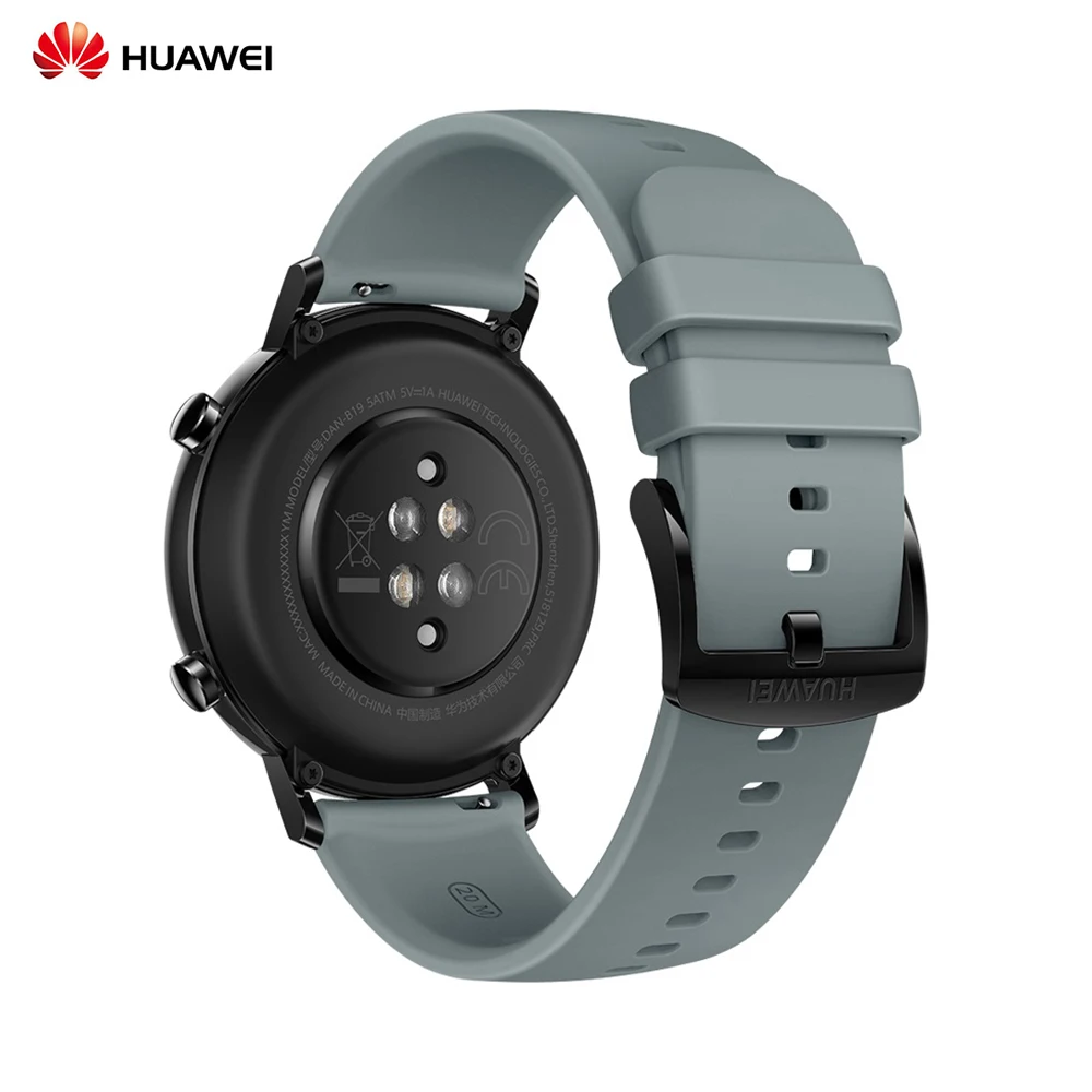 Смарт-часы HUAWEI GT2, водонепроницаемые, для загрузки, плеера, длительное время ожидания, шагомер, информация, толчок, голосовое руководство, фонарик, Смарт-часы