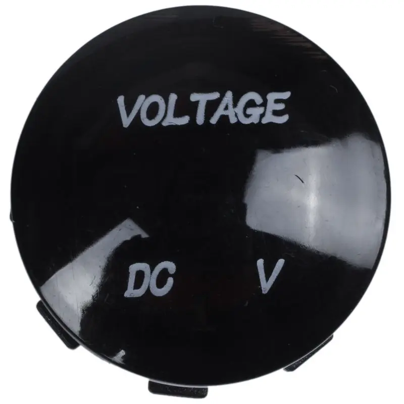 12 V-24 V DC вольтметр переменного тока монитор автомобиля мотоцикла светодиодный красный Водонепроницаемый вольтметр
