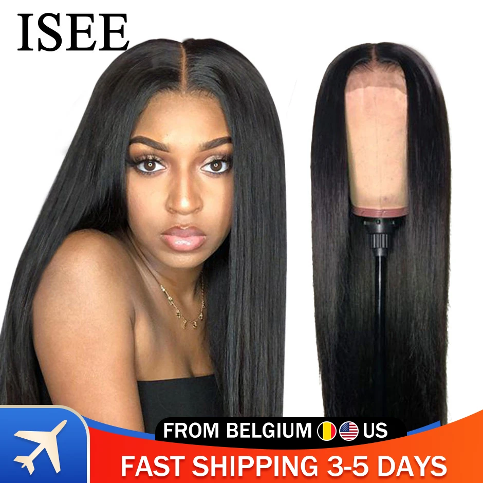 ISEE HAIR Straight Lace Front Human 