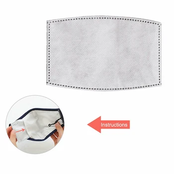 

20/50PCS Outdoor PM2.5 Activated Carbon Filter Face Cover Breathing Insert Protect Mouth Face From Dust Disposable Filters