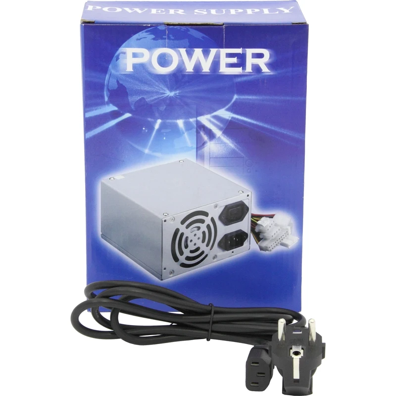 Блок питания LinkWorld ATX 400W LW2-400W(24+4pin) 80mm fan 3xSATA RTL