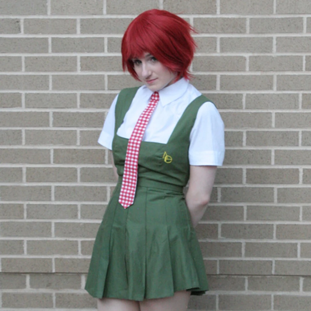 Danganronpa Mahiru Koizumi Косплей Костюм Полный наборы наряд женский костюм на Хэллоуин подарок
