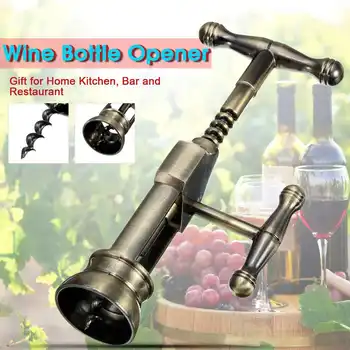 

NEW Zinc Alloy Red Wine Opener Air Pressure Stainless Steel Pin Type Bottle Pumps Corkscrew Cork Out Tool