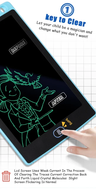 Tablette écriture dessin LCD pour enfant - Mysolut