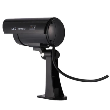

Simulated Surveillance Cameras - Wireless IP Security fake Dummy IR LED cameras - Night/Day Vision Look, Weatherproof bullet hou