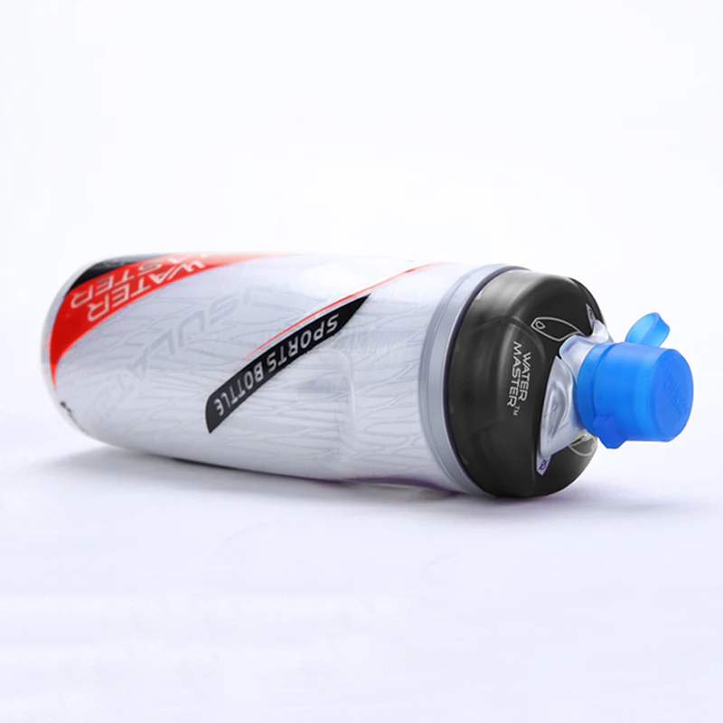 610ML Bicycle Bottle Outdoor Sport Keep Cold Bottle Cycling Climbing Hiking Drink Jug Cup Warmer Bike Plastic Garrafa Agua U0090 (10)