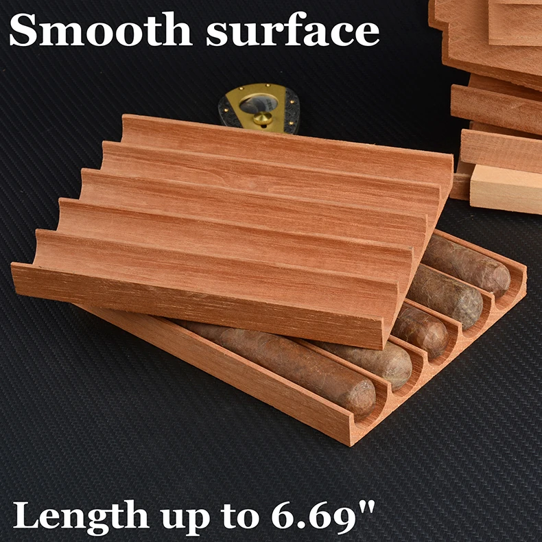 5 fingers Spain cedar wood tray  for cigars 5L  (5)