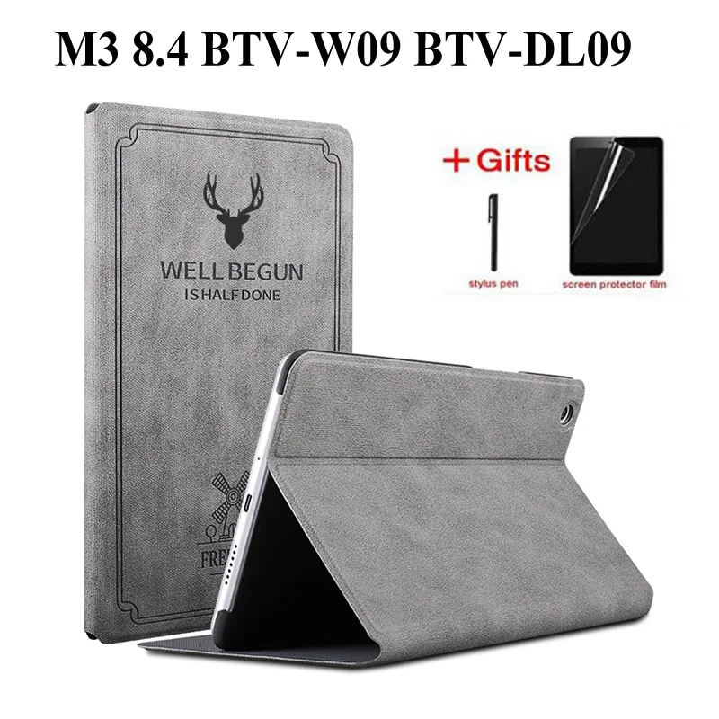 Smart-Case Flip-Cover Huawei Mediapad Auto BTV-W09 M3 8.4 Sleep-Stand for Btv-w09/Btv-dl09/Auto/..