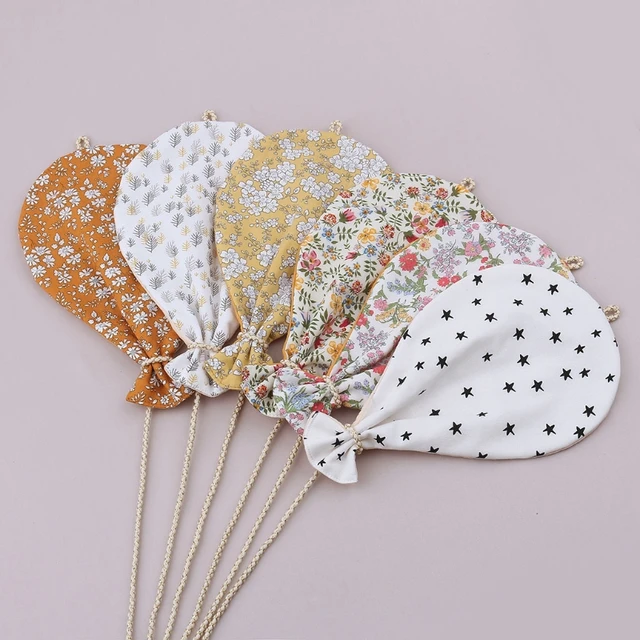 Double Side Printed Cotton Balloon Wall Hanging Decor Nordic Style Kids Room Balloon Decor Baby Girls Room Nursery Home Decor 3
