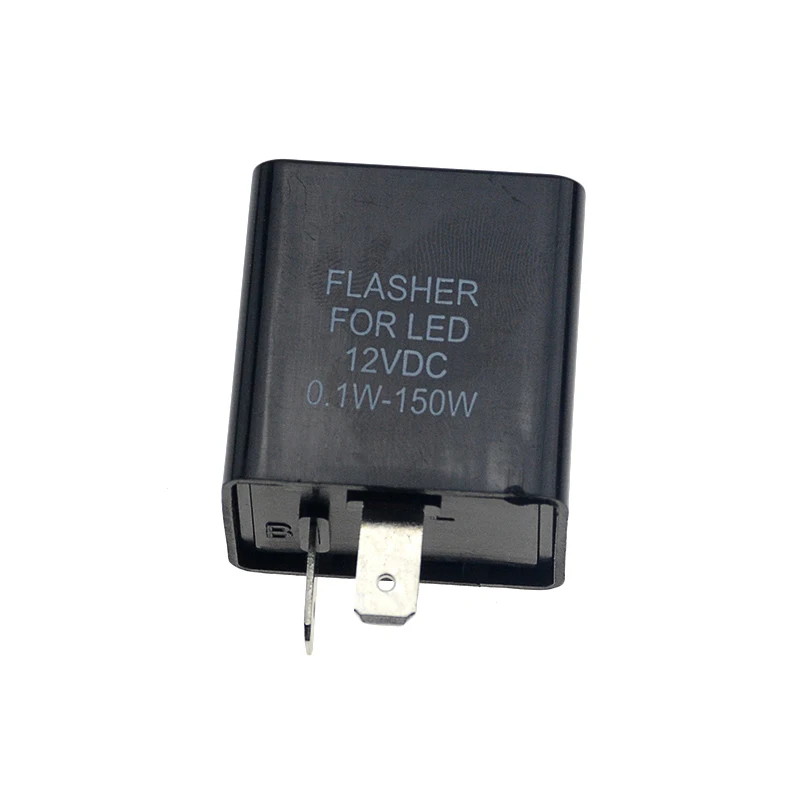 12V 2 Pin мигалка мотоцикла сигнальные лампы РЕЛЕ Светодиодный индикатор Сигналы поворота резистор 2 Pin Реле чехол