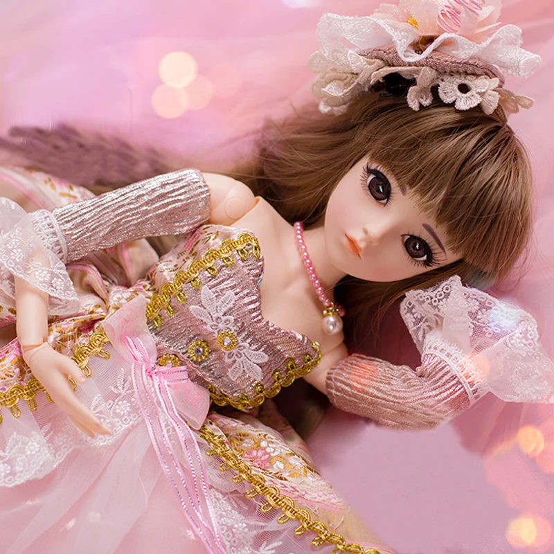 1/3 BJD кукла 60 см 18 Шаровые опоры с полный комплект одежды одежда обувь парик Макияж