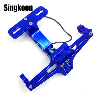 

Universal Motorcycle License Plate Bracket Holder kentekenplaathouder FOR xt 600 honda cbr650f cb1000r pcx125 benelli tnt 300