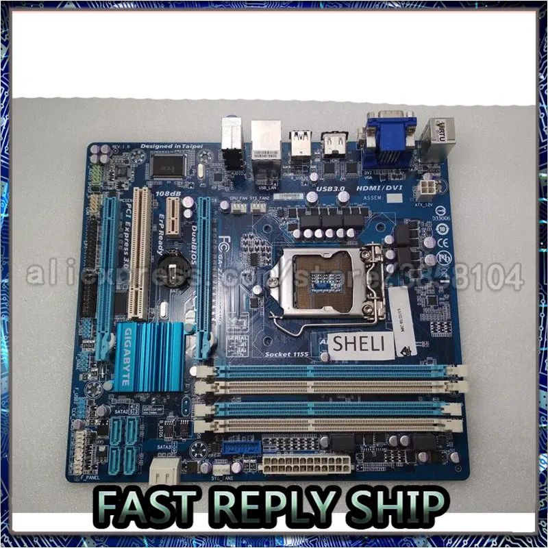 SHELI для GIGA.BYTE GA-Z77M-D3H-MVP материнская плата USB 3 0 Micro ATX | Компьютеры и офис
