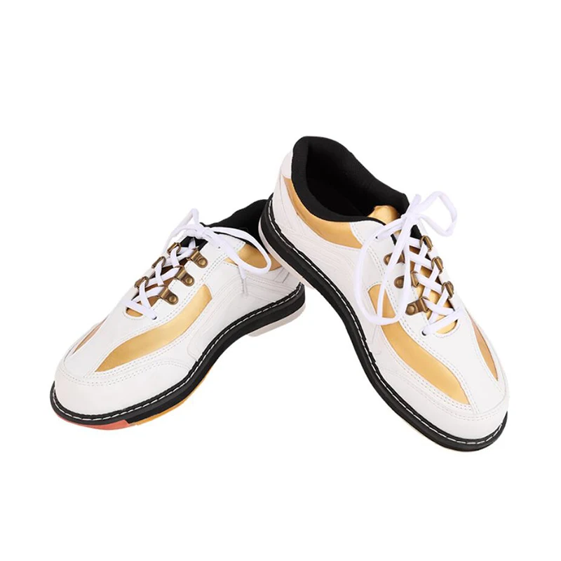 Professional bowling shoes high quality men's and women's leather non-slip wear-resistant sneakers comfortable indoor bowling