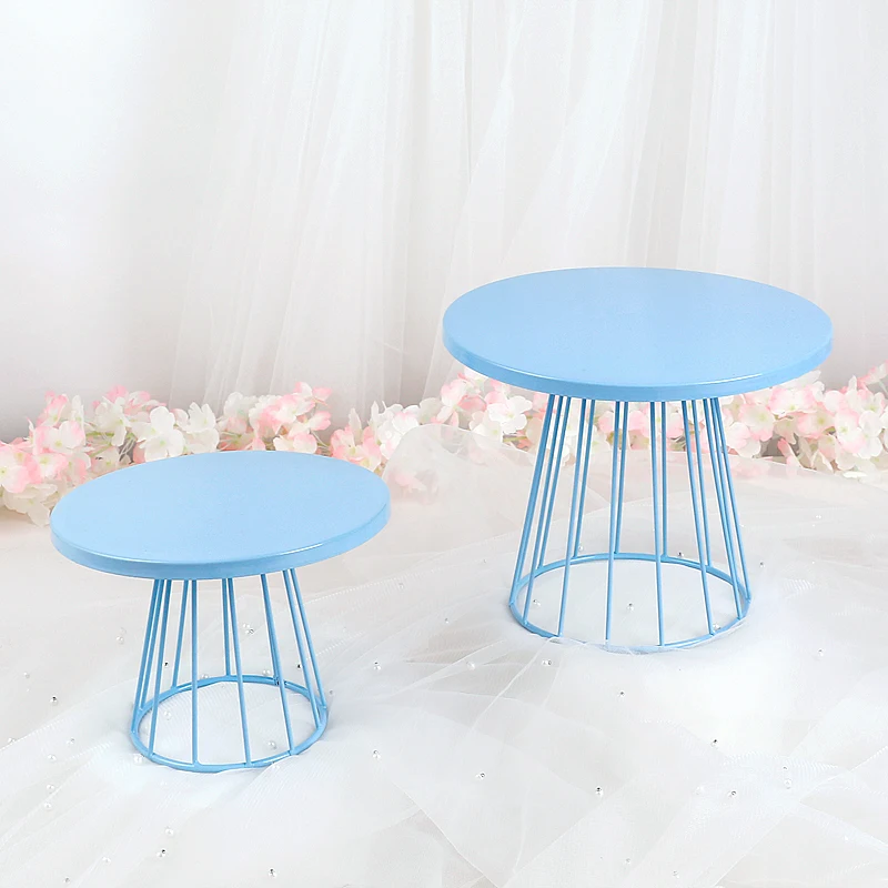 Blue cake stand Dreamy style wedding cake tools fondant home decoration bakeware Kitchen& bar dessert table