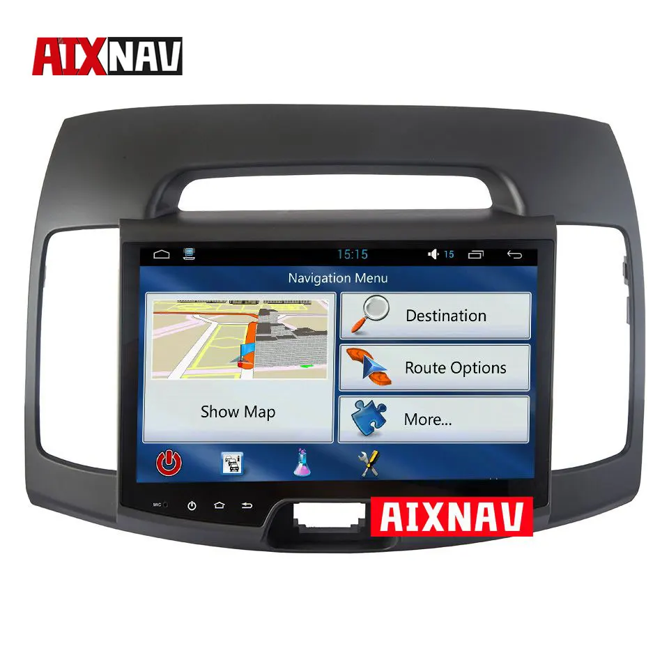 Автомобильный мультимедийный плеер на Android сенсорный экран система GPS навигации