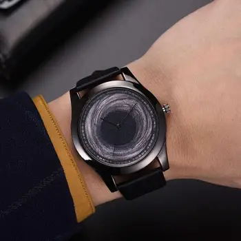 

Universe Black Hole Vortex Dial Quartz Wrist Watch Creative Men Watch relojes hombre zegarek męski heren horloge reloj de hombre