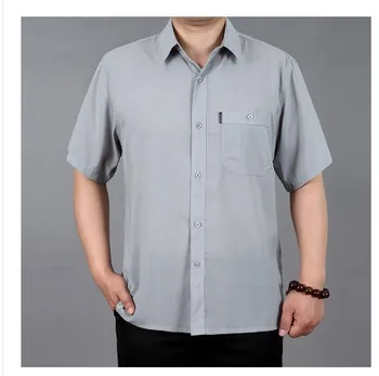 

2020 New Men's Casual Shirt Breathable Casual Shirt Men Long Sleeve Big Shirts