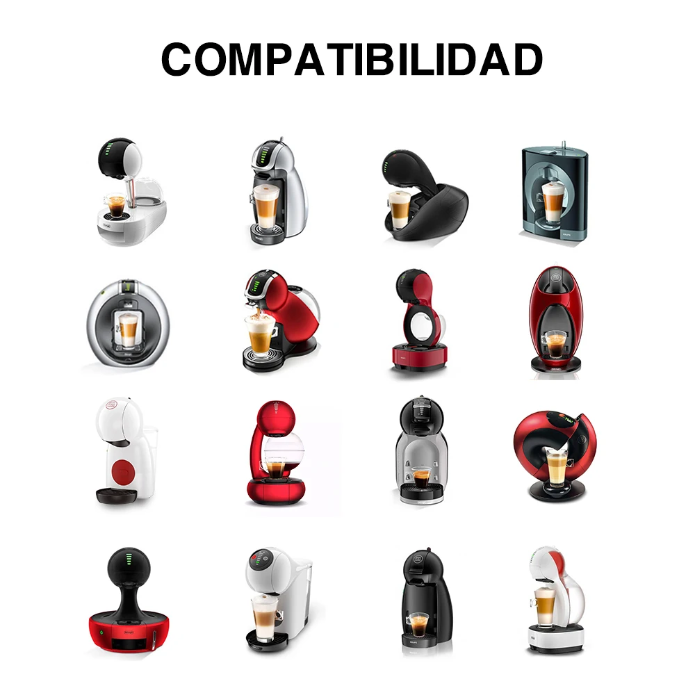 i Cafilas Rechargeable Coffee Capsule for Dolce Gusto Stainless Steel with Nescafe Dolce Gusto models Not suitable for Nespresso images - 6