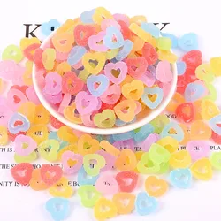 15Pcs Simulated Sweet Heart Candy Charms for Slime DIY Polymer Filler Addition  Accessories Toys Modeling Clay Kit for Children