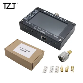 

TZT MINI600 HF/VHF/UHF Antenna Analyzer 0.1-600MHZ with 4.3" TFT LCD Touch Screen