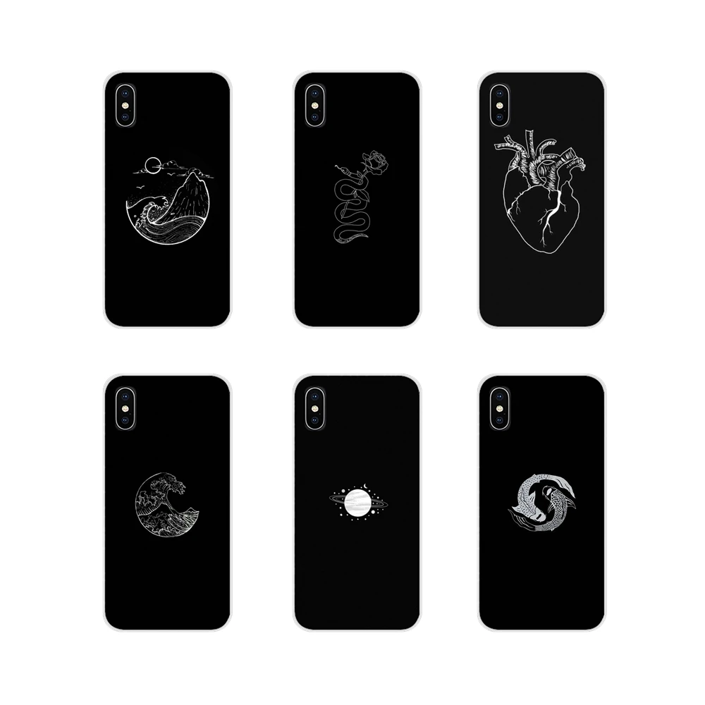 Для Samsung Galaxy A3 A5 A7 A9 A8 Star A6 Plus 2018 2015 2016 2017 Line Art Face абстрактные аксессуары чехлы для