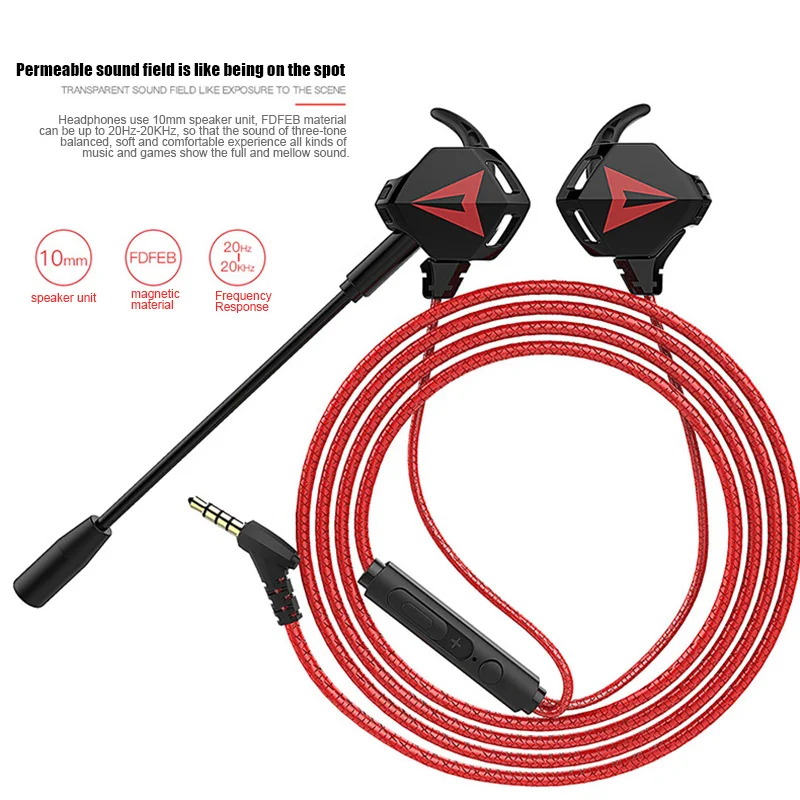 Bass Headphones Earphones with Microphone Volume Control Stereo Wired Earphones 3 5mm Jack NC99