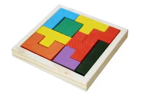 3D деревянные пазлы, пазлы, настольные игрушки, Tangram, головоломка, детская Геометрическая головоломка, игрушки, игра, развивающая детская игрушка, подарок ZXH