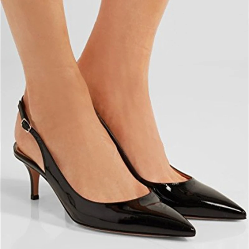 

YECHNE Summer Women's Sandals Woman High Heels Shoes Sexy Low Heel Shoes Summer Women's Sandals Black Red Green Wedding Pumps