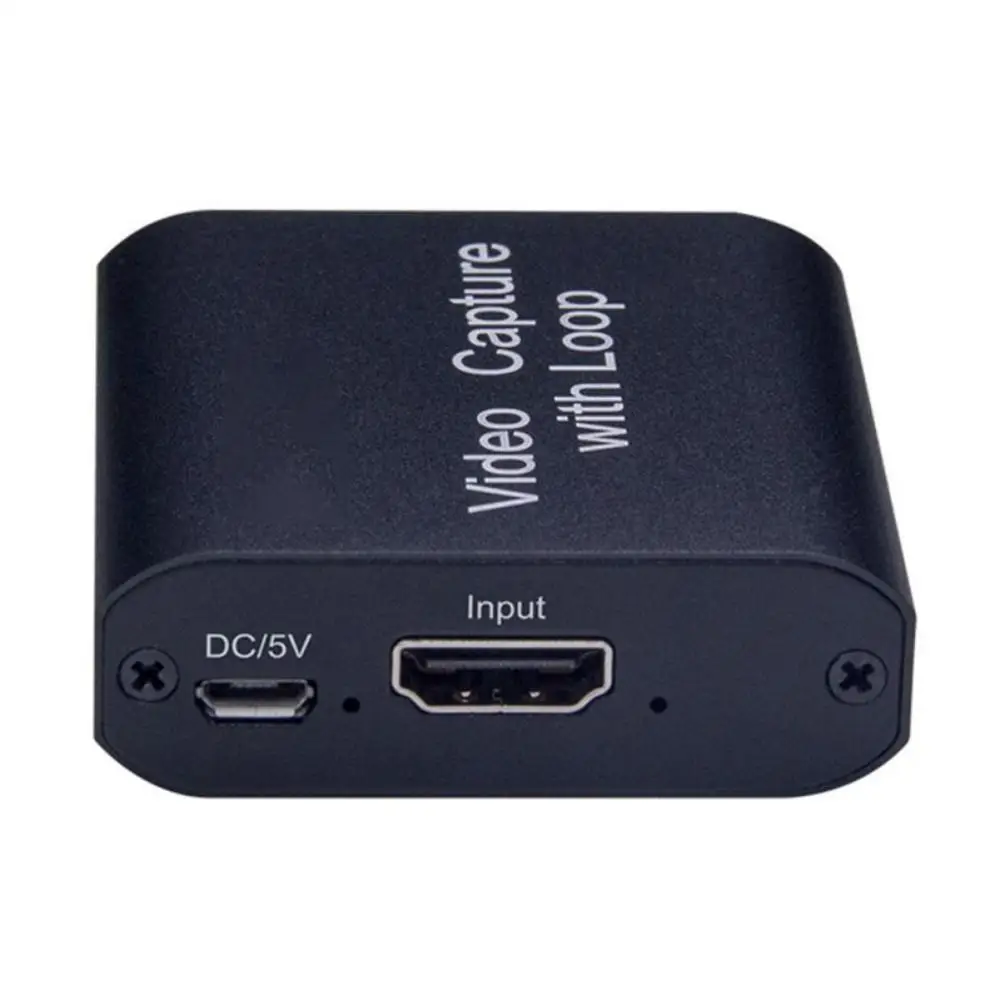 1080P 4K HDMI устройство для видеозахвата видео из алюминиевого сплава Карта высокой