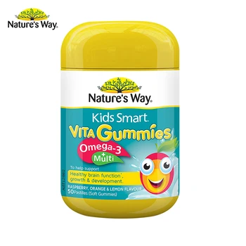 

Nature's Way Children's Multivitamin Omega-3 + Fish Oil Jelly 50 Capsules