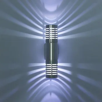 

Nordic modern LED wall lamp aluminum cylinder up and down lighting indoor bedroom living room bedside wall sconce corridor lamps
