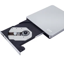 DM оптический usb-дисковод Внешний USB 3,0 CD/DVD-rom Комбинированный DVD RW rom горелка для Dell lenovo ноутбук для Mac OS USB DVD привод