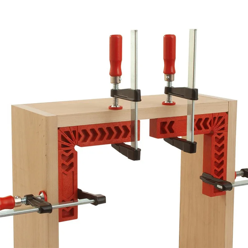  SEAAN 90 Degree Positioning Squares Plastic Clamping Square Right Angle Clamp Woodworking Carpenter