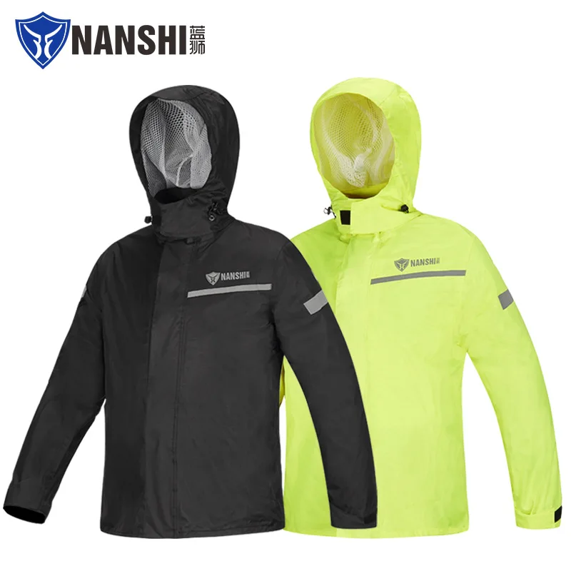 

Motorcycle Raincoat Rain Pants Suit Adult Split Waterproof Takeaway Reflective Riding