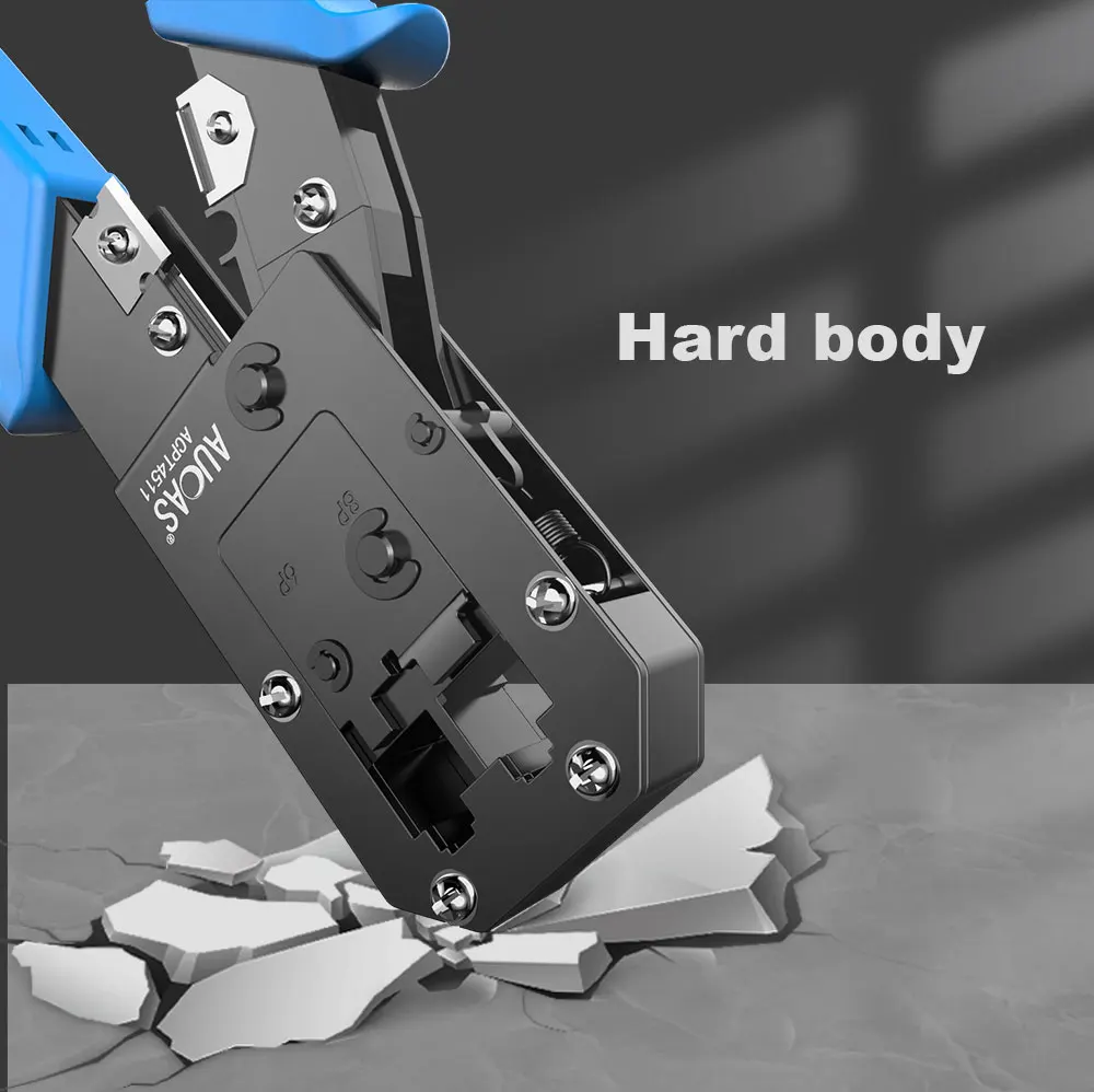 AUCAS Rj45 щипцы инструмент для обжима кабеля сетевой провод плоскогубцы Набор Lan