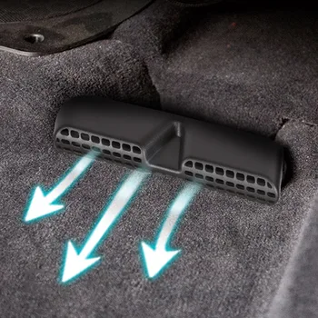 

2Pcs Car Air Conditioner Cover Under Seat Floor Air Vent Duct Outlet Shell For BMW x4 F26 2013-2017 Left Hand Drive