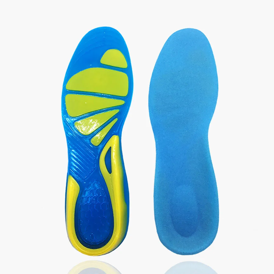Silicon Gel Inlegzolen Voetverzorging Voor Fasciitis Plantaris Orthopedische Masseren Shoe Inserts Schokabsorptie Schoen Pad
