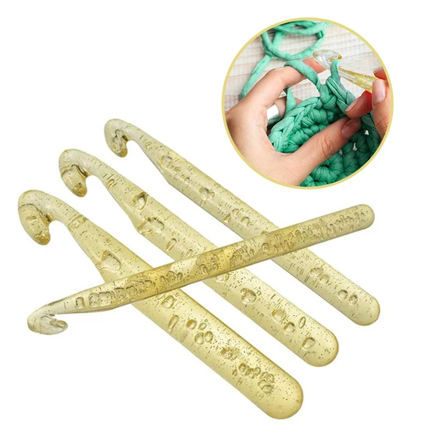 Huge Crochet Hook Set Yarn Crochet Hooks Needles with 20Pcs Crochet Locking  Stitch Markers for Handle Knit Crochet Weave Craft - AliExpress