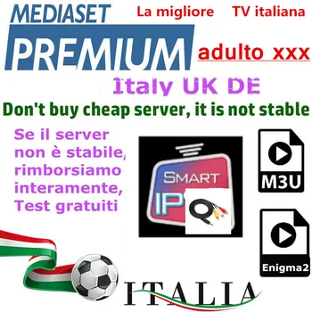 

Ip Android tv box Italia UK German Mediaset Premium Ip xxx Adult tv for Smart TV Android Box No Channels or APP Included