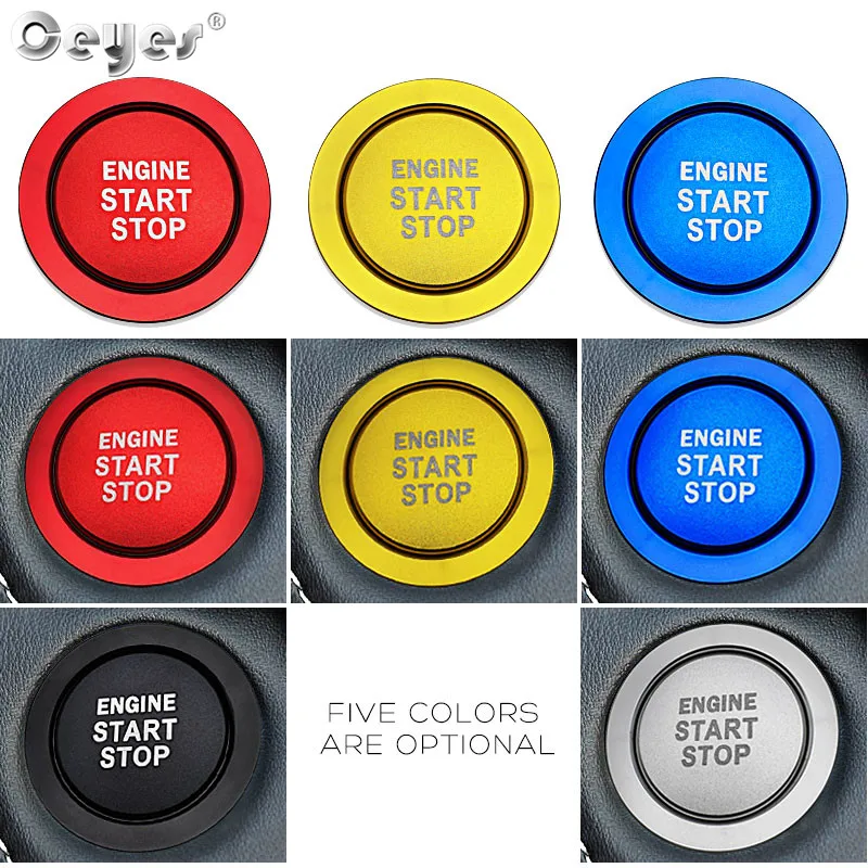 Start Engine Button Ring for TOYOTA (21)